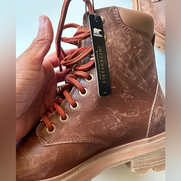 NEW! Sorel Lennox Lace Boots - Picture 2 of 5